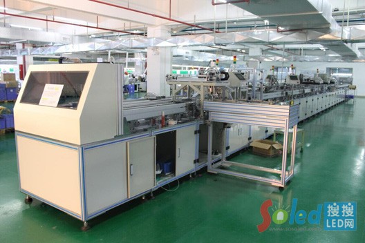 ADAYO華陽光電LED全自動化生產線正式啟用